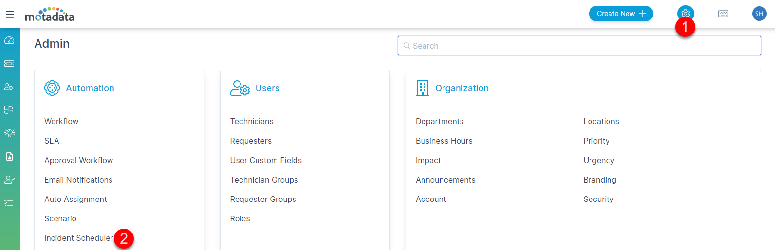16.1.7. Incident Scheduler — Motadata ServiceOps User Guide documentation