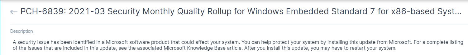 patch subject and description