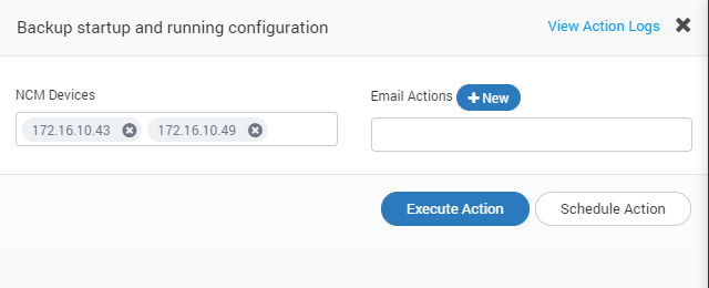 Backup Start and Running Configuration