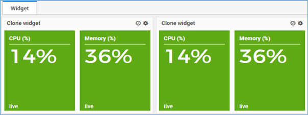 Clone widget