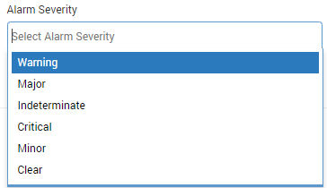Alarm Severity