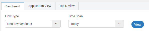 Choose flow type and time span