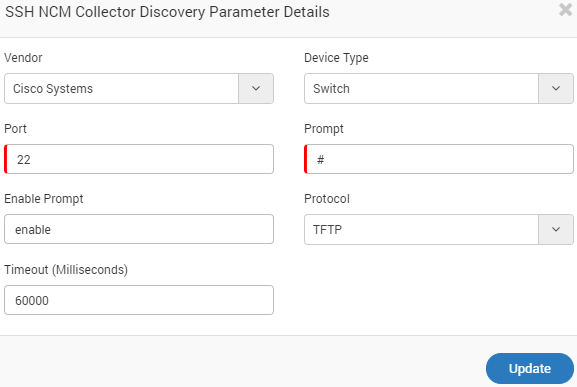 configure NCM collector