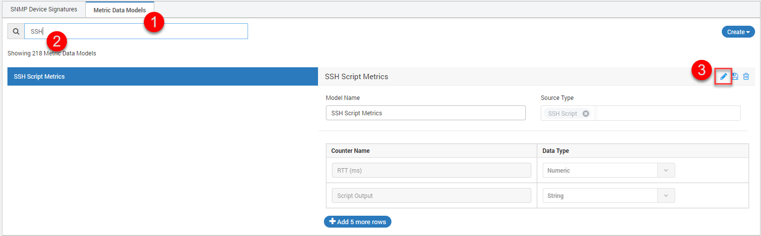 Edit the settings