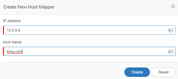 Manage Host Mapper