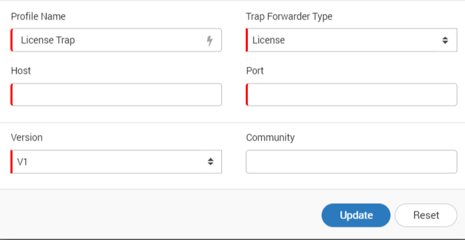 License Trap Forwarding