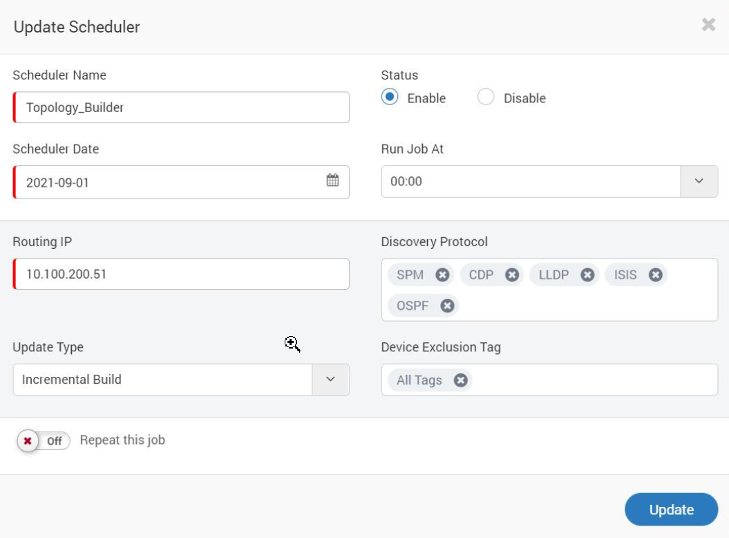 NCM Device Backup Job