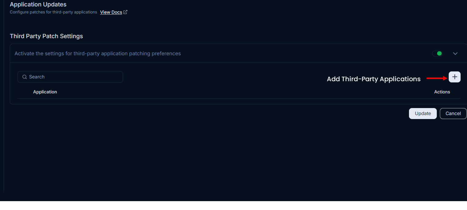 Application Updates