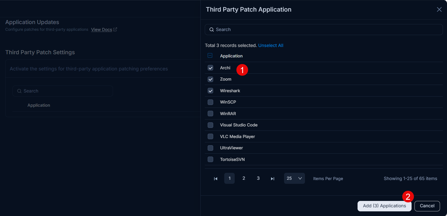 Add Third-Party Applications