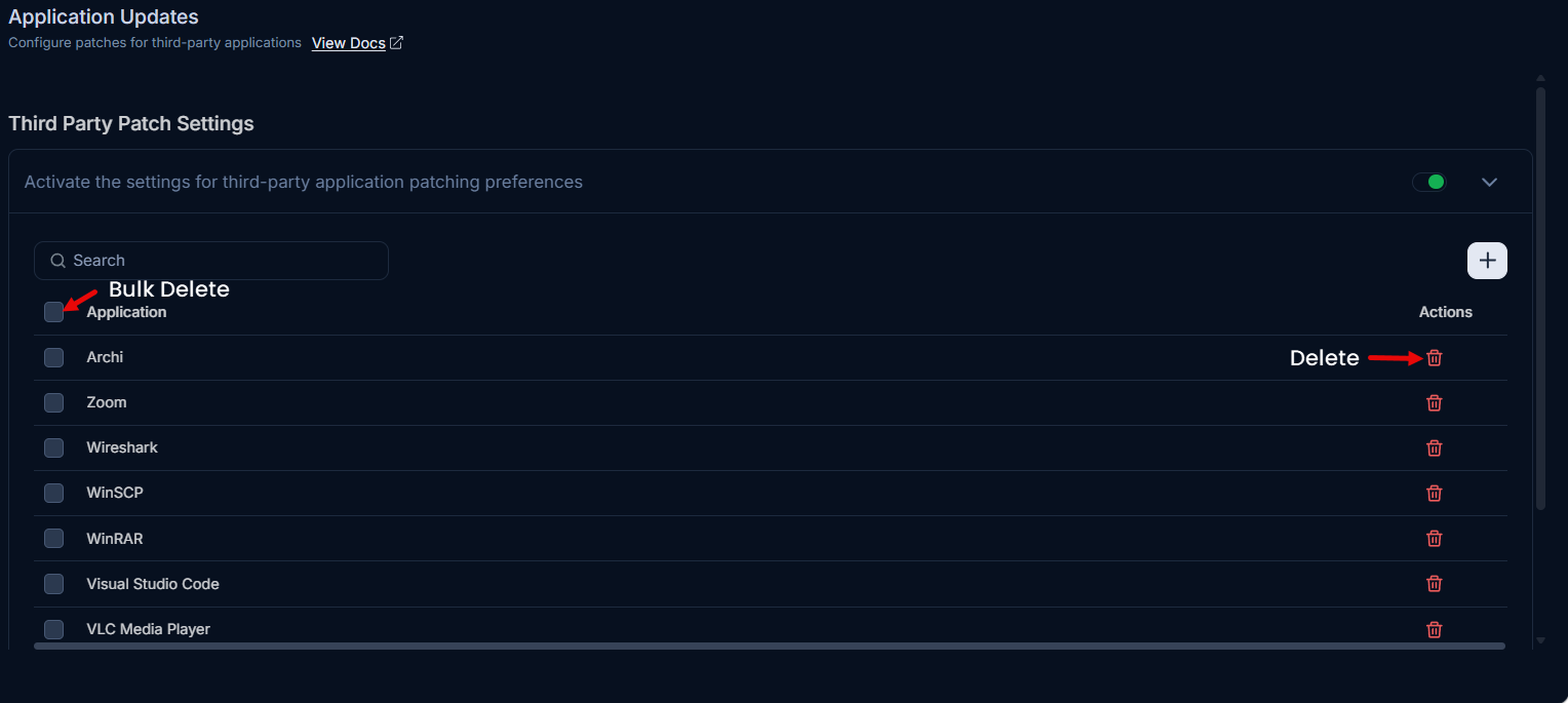 Add Third-Party Applications