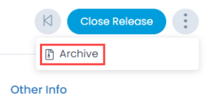 Archive option