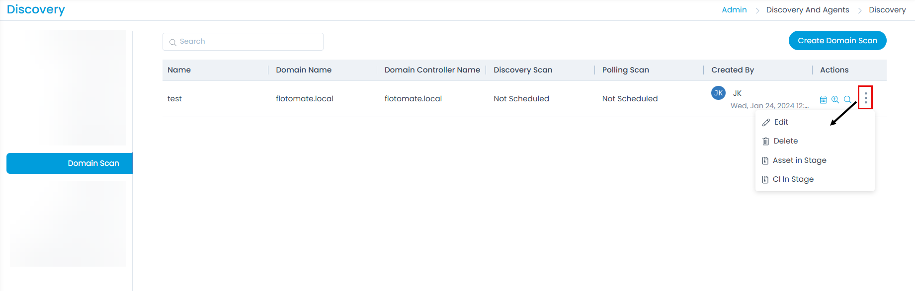 Domain Scan