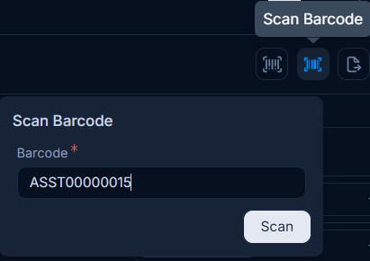 Scan Barcode