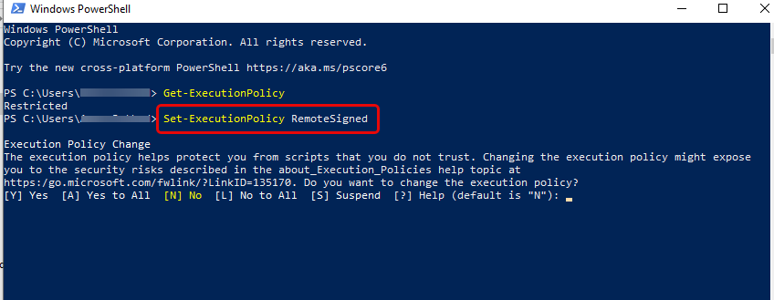 Get Execution Policy
