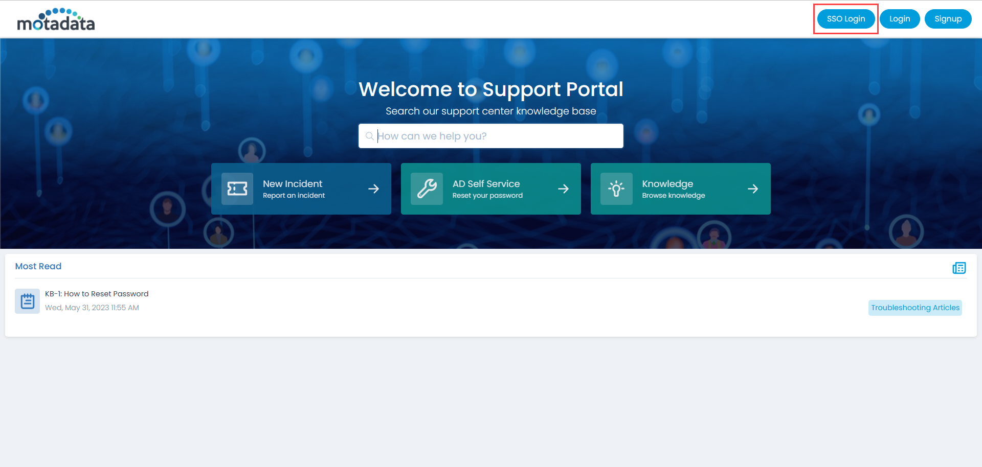 ServiceOps Portal