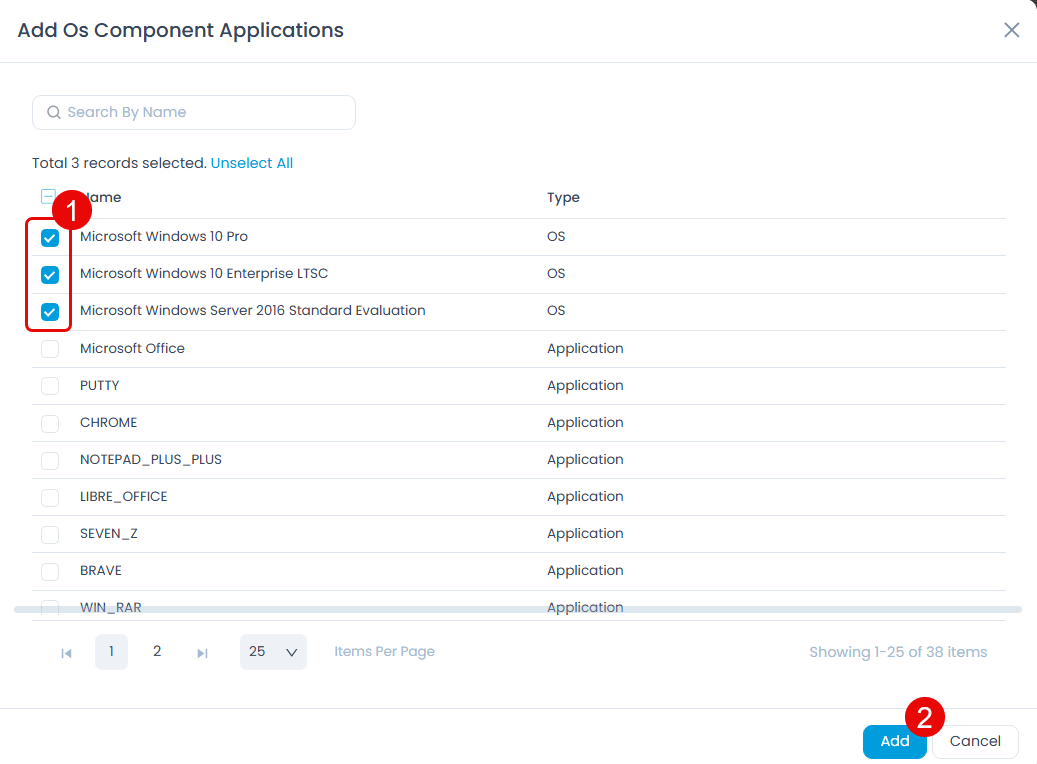 Adding OS Applications