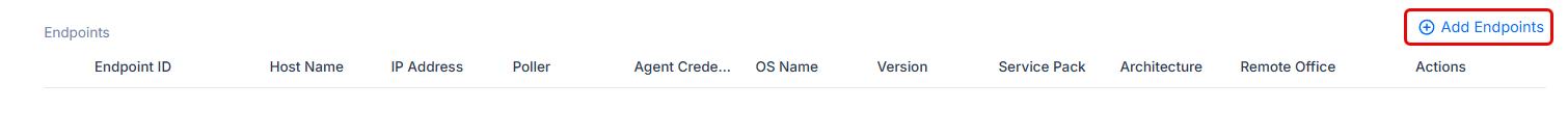 Add Endpoints Link