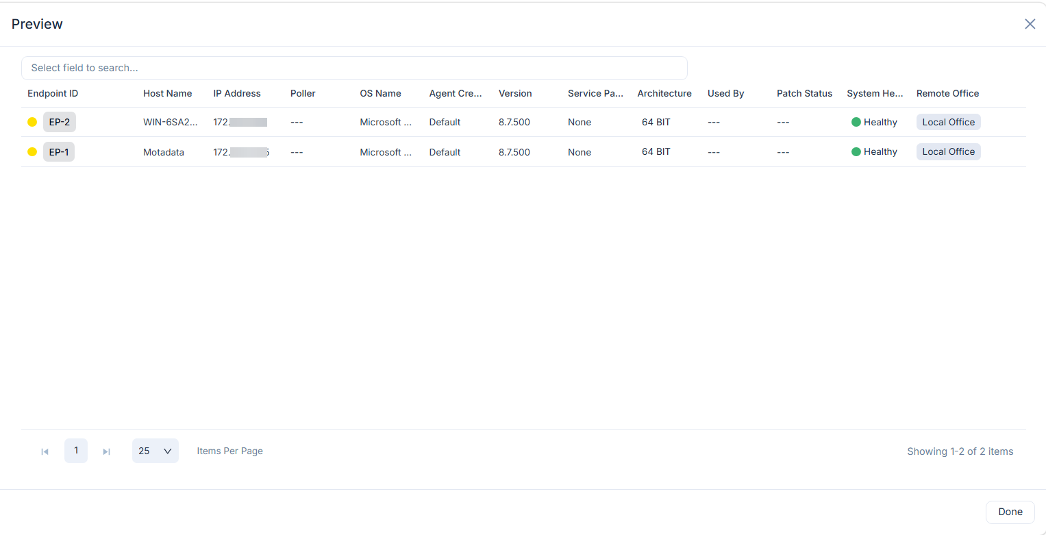 Preview of the Remote Office