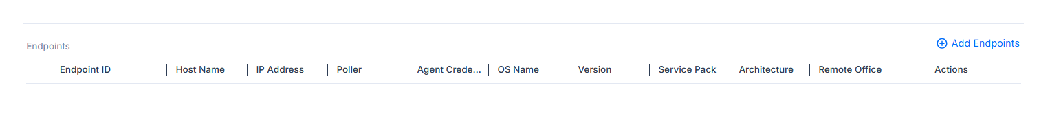Add Endpoints Link