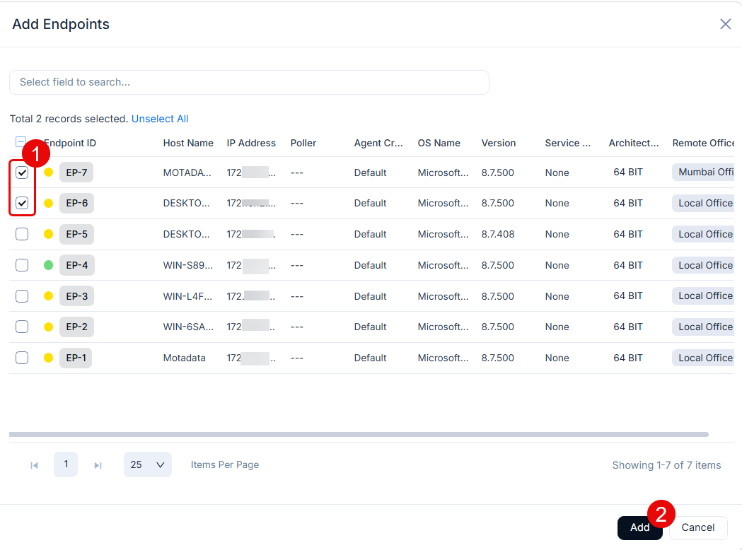 Adding Endpoints