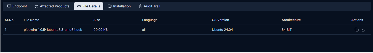 File Details Tab