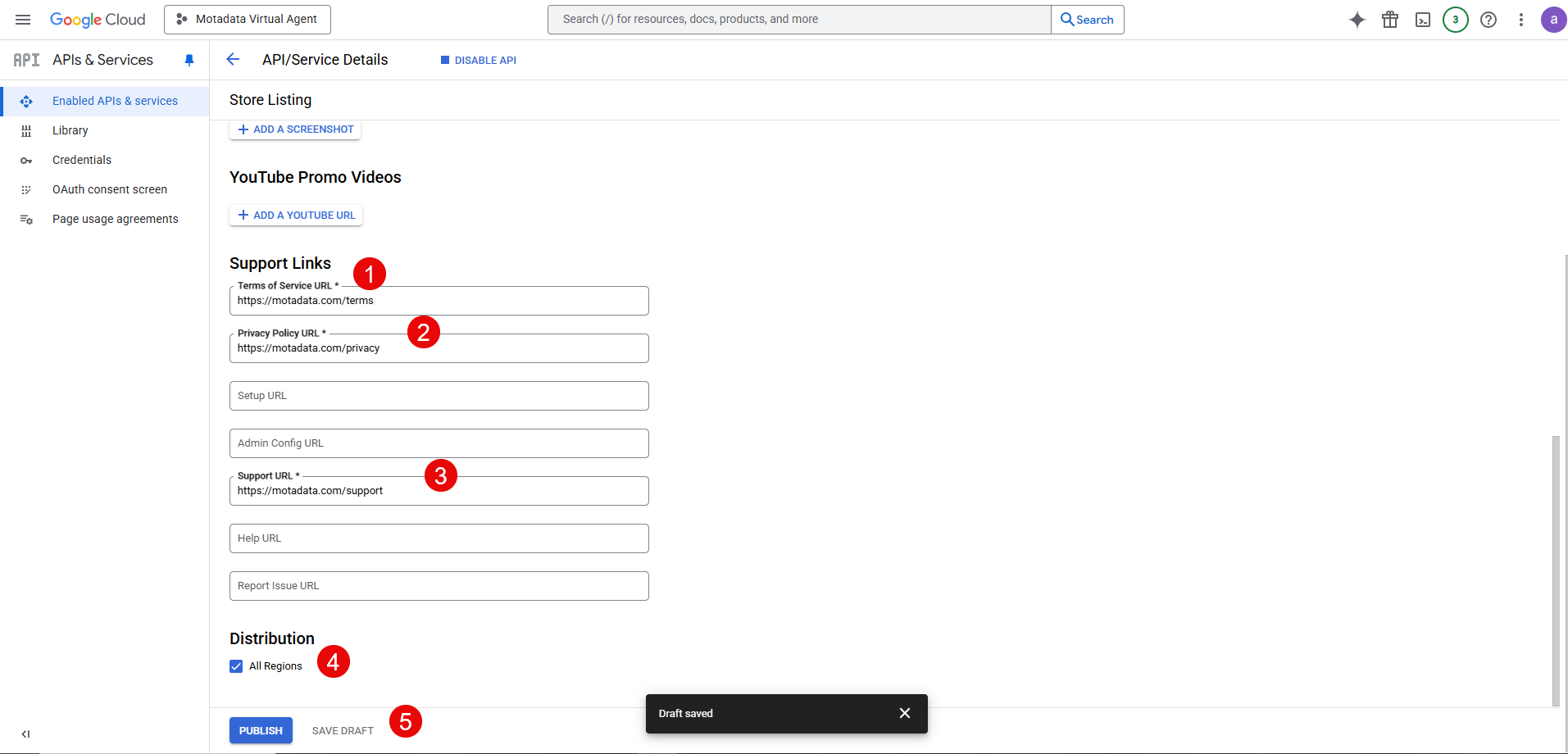 Marketplace SDK App Configuration