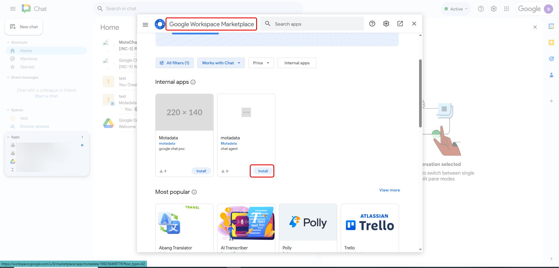 Marketplace SDK App Configuration