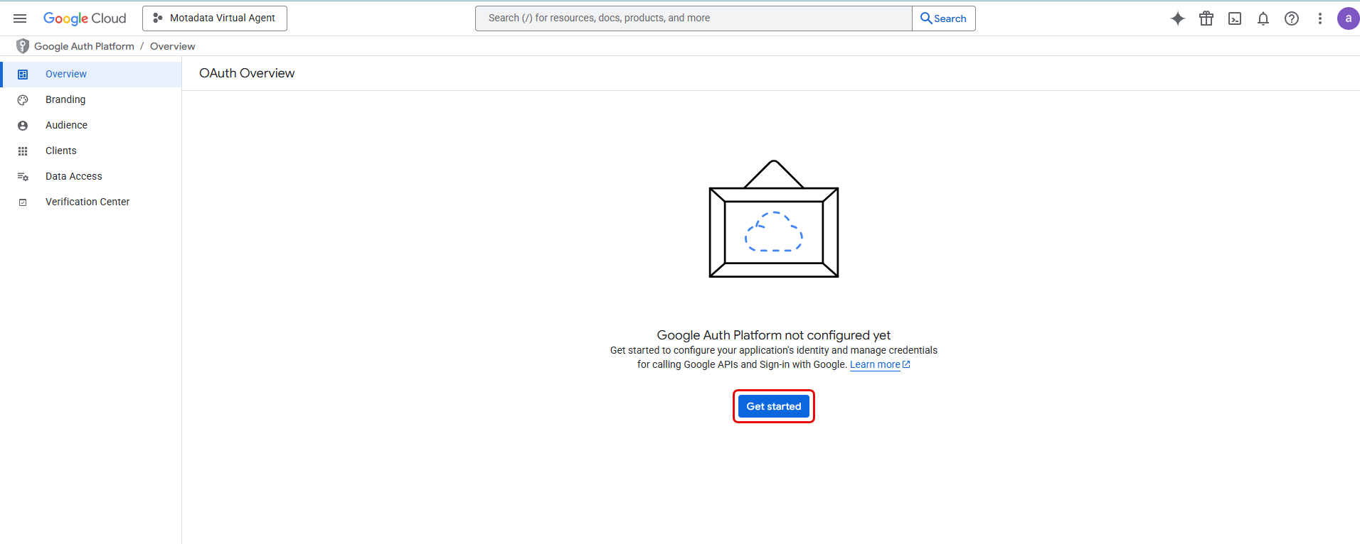 OAuth Consent Screen