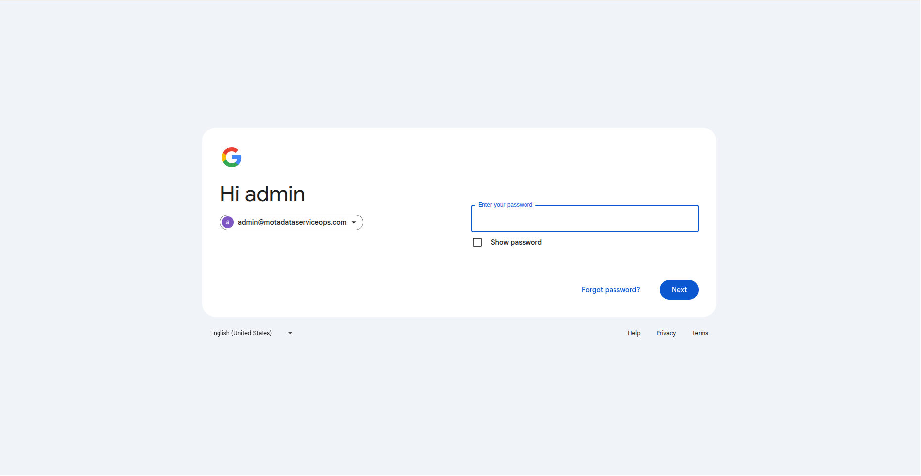 Create a new project in Google Cloud Console