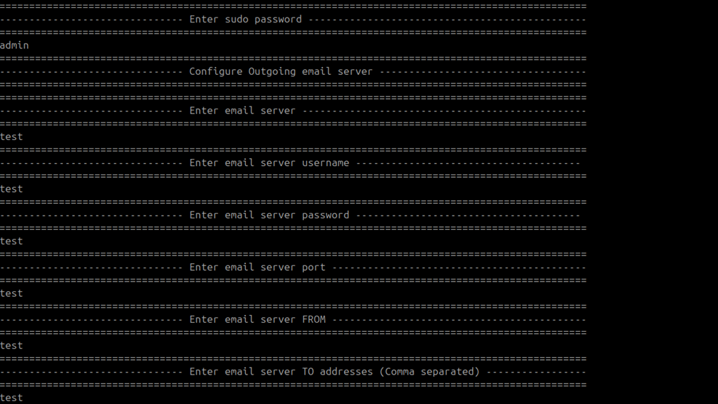 Terminal showing Observer script prompting for Slave APP IP and password