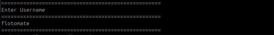 Terminal showing the SSH username entered during file sync setup on the DR Master
