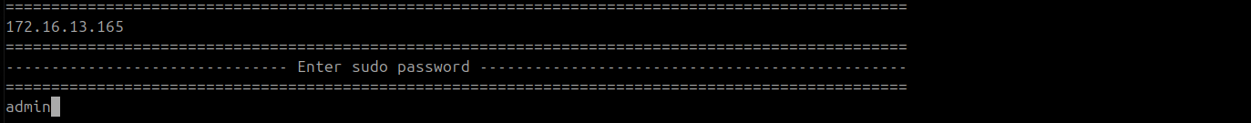 Terminal showing sudo password entered during HA Observer setup on the DR Observer