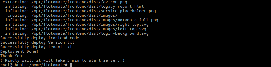 Deployment Done