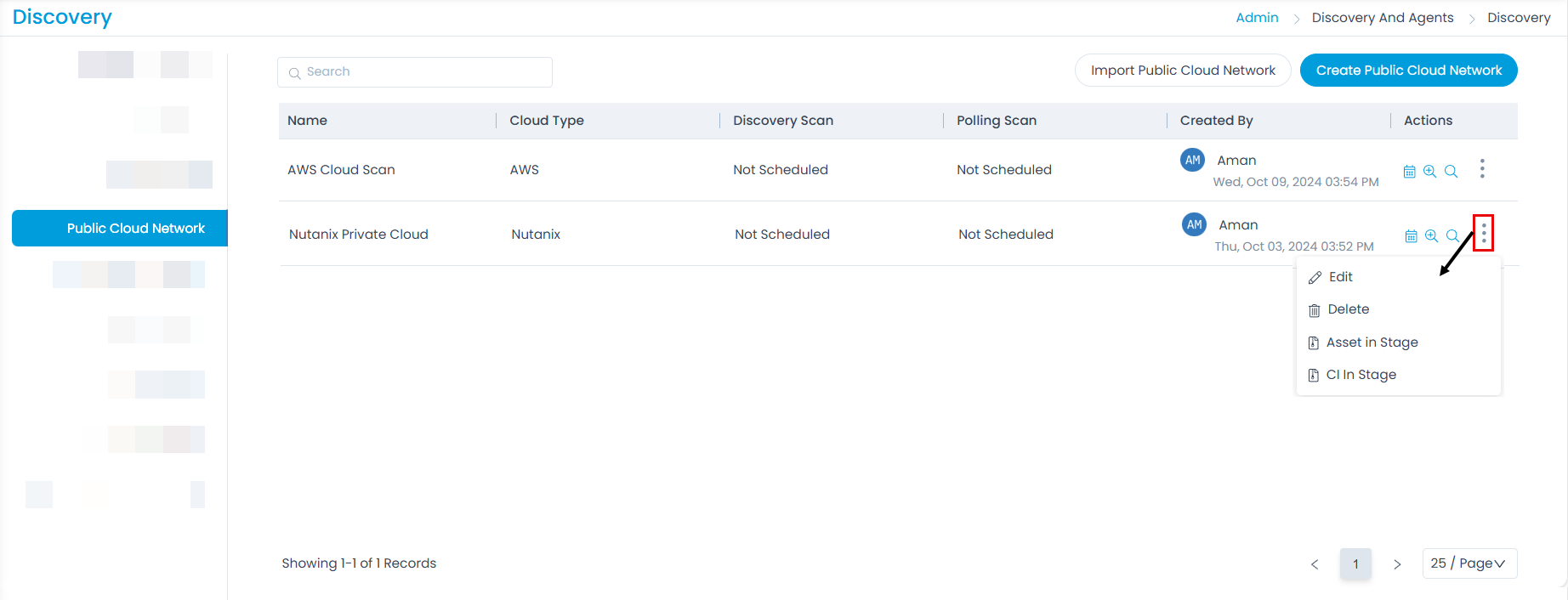 Cloud Network