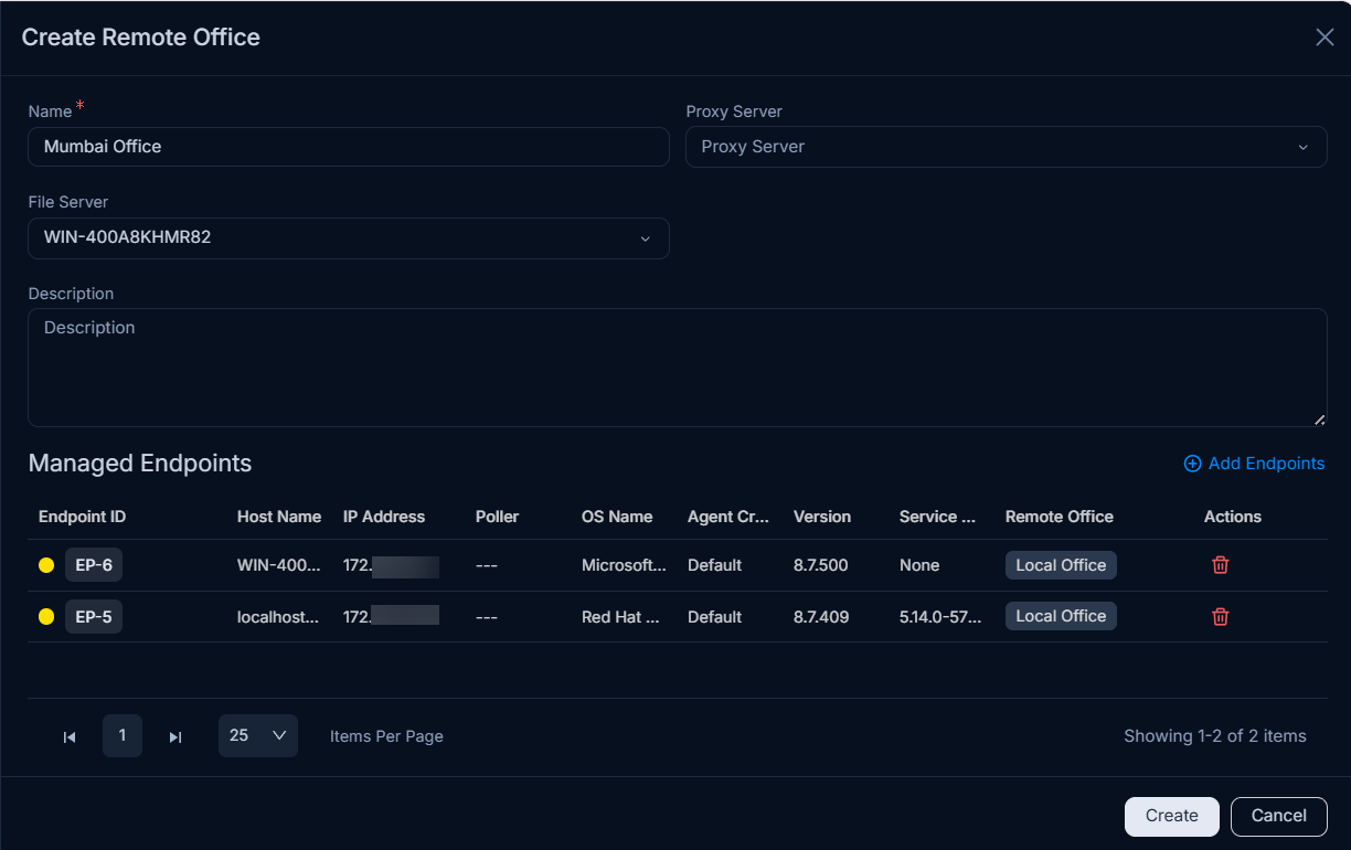 endpoints Added