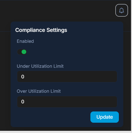 Compliance Settings