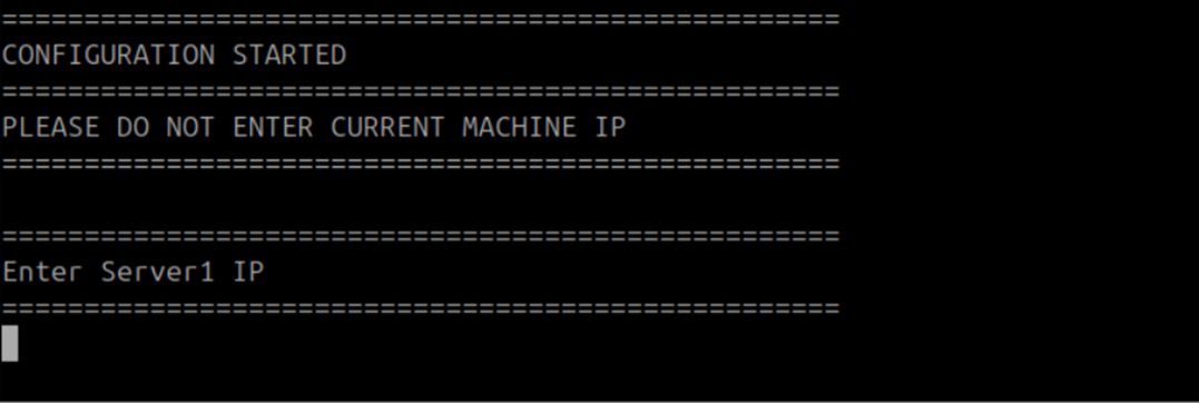 Terminal showing MotadataFileSync starting on the DR machine