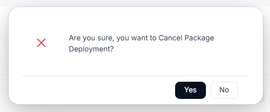 Confirmation Message