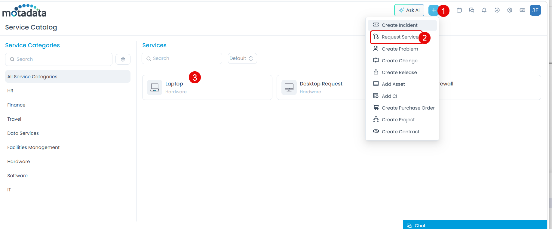 Published Service Catalog