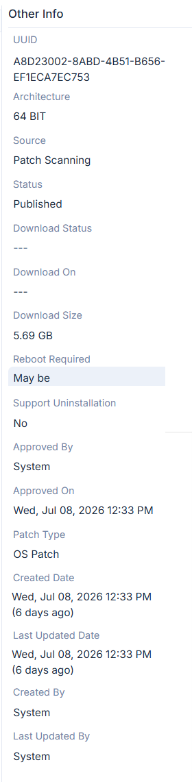 Other Info panel showing additional vulnerability metadata fields