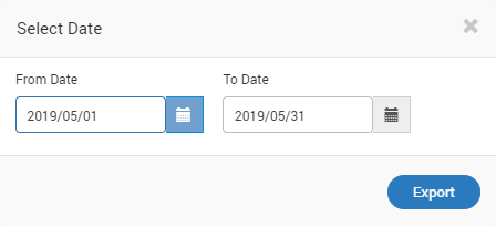 Select Date Filter