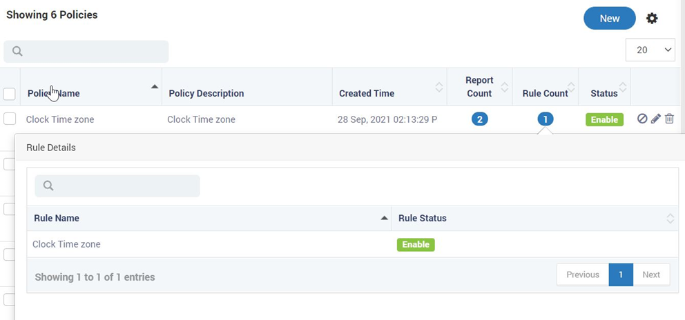 View Manage Policy 2