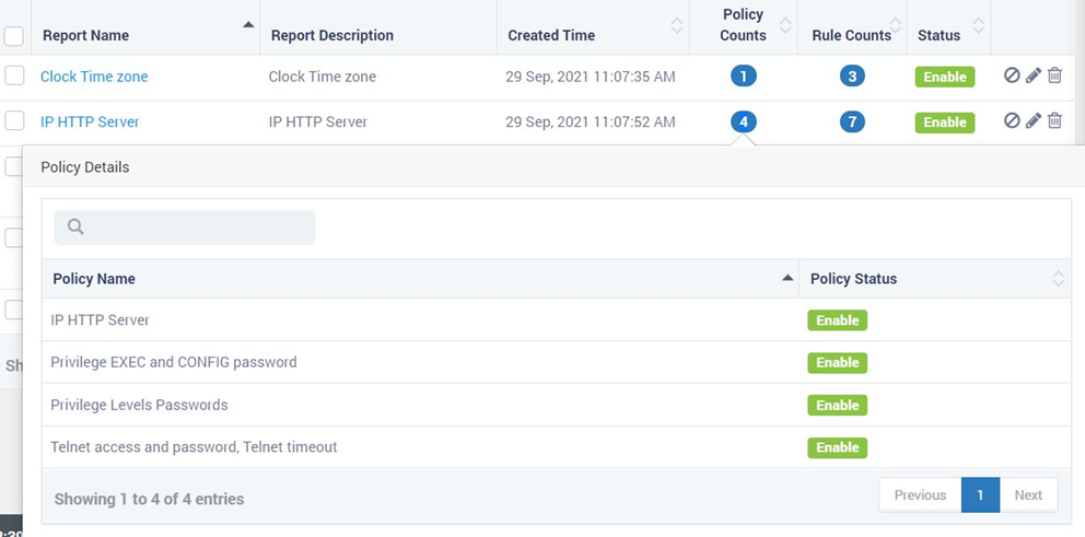 View and Manage Report